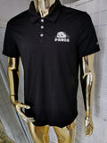 XL dydžio juodi polo marškinėliai